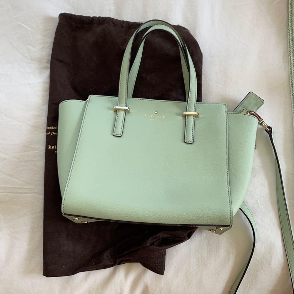 Kate Spade Small Hayden in Mint Mojito